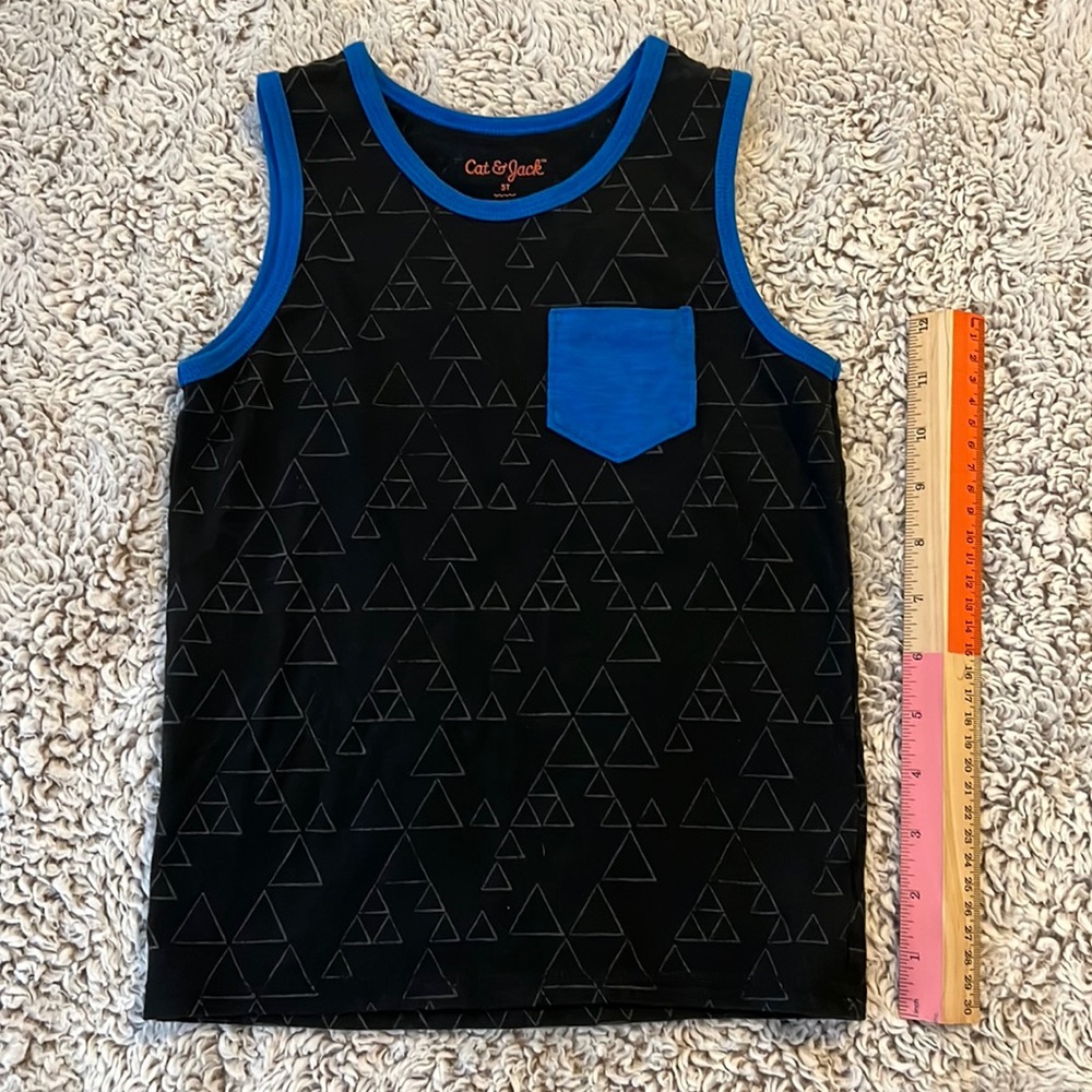 Cat & Jack black tank top, boys